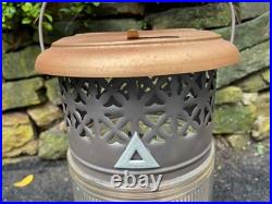 Antique 1527 Perfection Oil Kerosene Glass Parlor Cabin Heater Stove Lantern VG