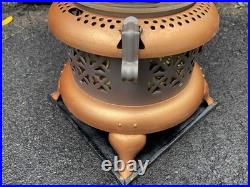 Antique 1527 Perfection Oil Kerosene Glass Parlor Cabin Heater Stove Lantern VG