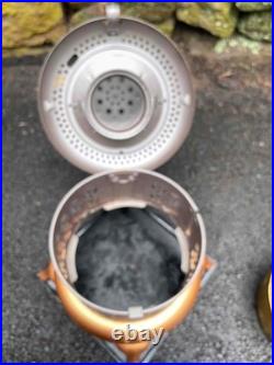 Antique 1527 Perfection Oil Kerosene Glass Parlor Cabin Heater Stove Lantern VG