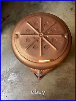 Antique 1527 Perfection Oil Kerosene Glass Parlor Cabin Heater Stove Lantern VG