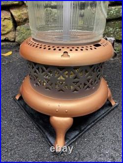 Antique 1527 Perfection Oil Kerosene Glass Parlor Cabin Heater Stove Lantern VG