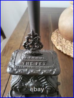 Antique 1857 The PET Salesman's Sample Cast Iron Stove by Young & Bro. Albany NY