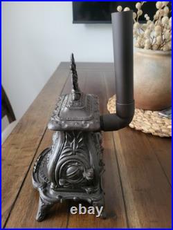 Antique 1857 The PET Salesman's Sample Cast Iron Stove by Young & Bro. Albany NY