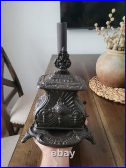 Antique 1857 The PET Salesman's Sample Cast Iron Stove by Young & Bro. Albany NY