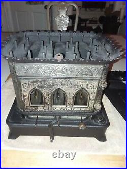Antique 1884 Adams & Westlake kerosene cast iron cook stove