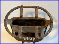 Antique 1887 CROWN Lamp Sad Iron Heater Stove, PAT. No. 357,545. See Photos