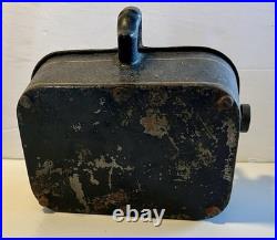 Antique 1887 CROWN Lamp Sad Iron Heater Stove, PAT. No. 357,545. See Photos