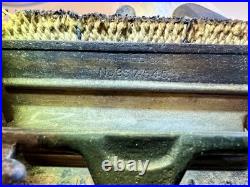 Antique 1887 CROWN Lamp Sad Iron Heater Stove, PAT. No. 357,545. See Photos