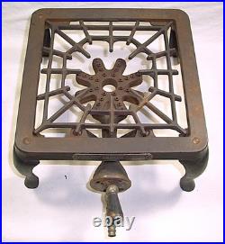 Antique? 1920's? Tabletop Cast Iron Stove Burner? Elgin ILL. Stove & Oven Co