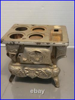Antique 19th C. PERFECTION Salesman's Sample Cast Iron Stove