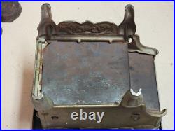 Antique 19th C. PERFECTION Salesman's Sample Cast Iron Stove with Accessories