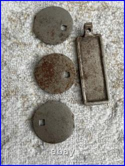 Antique 19th C. PERFECTION Salesman's Sample Cast Iron Stove with Accessories