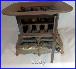 Antique 19th C Rare Rathbone Sard Co. Champion Four Burner Sad Iron Heater Stove