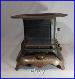Antique 19th C Rare Rathbone Sard Co. Champion Four Burner Sad Iron Heater Stove