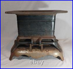 Antique 19th C Rare Rathbone Sard Co. Champion Four Burner Sad Iron Heater Stove