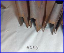 Antique 19th C Rare Rathbone Sard Co. Champion Four Burner Sad Iron Heater Stove