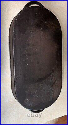 Antique BSR/Birmingham Stove Range 3052D Cast Iron Oval Shallow Fish Fryer EUC