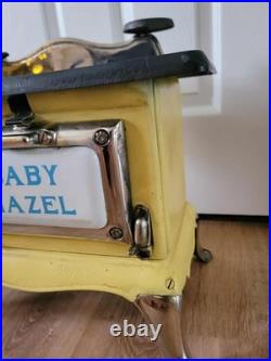 Antique Baby Hazel Cast Iron Salesman Sample Toy Stove The Rome Stove & Range Co