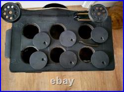 Antique Baby Hazel Cast Iron Salesman Sample Toy Stove The Rome Stove & Range Co