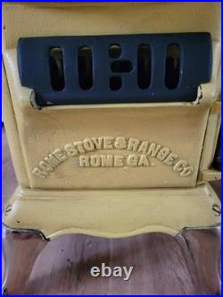 Antique Baby Hazel Cast Iron Salesman Sample Toy Stove The Rome Stove & Range Co