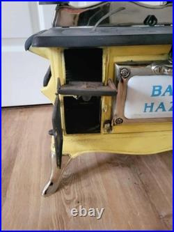Antique Baby Hazel Cast Iron Salesman Sample Toy Stove The Rome Stove & Range Co