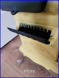 Antique Baby Hazel Cast Iron Salesman Sample Toy Stove The Rome Stove & Range Co