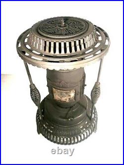 Antique Beauty Page Bros. & Co Boston Cast Iron Kerosene Sad Iron Heater Stove