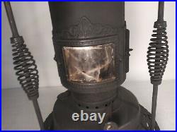 Antique Beauty Page Bros. & Co Boston Cast Iron Kerosene Sad Iron Heater Stove