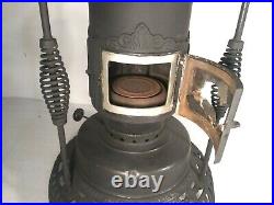 Antique Beauty Page Bros. & Co Boston Cast Iron Kerosene Sad Iron Heater Stove