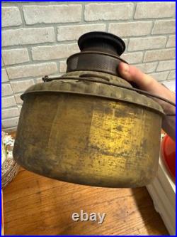 Antique Blue Enamel Perfection Oil Heater Cabin Parlor Stove Kerosene 240-c