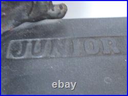 Antique Bucks Junior 4 Cast Iron Stove Salesman Sample c. 1900 22 Tall