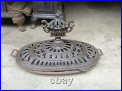 Antique Cast Iron Decorative Parlor Stove Top Finial- BUSSEY Mc LEOD & CCO. 1865