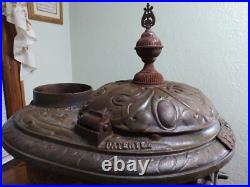 Antique Cast Iron Parlor Stove Rare Needs Repair