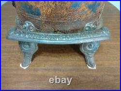 Antique Cast Iron Parlor Stove Rare Needs Repair