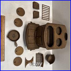 Antique Cast Iron Salesman Sample Stove Little Fanny Philadelphia Rare