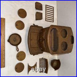 Antique Cast Iron Salesman Sample Stove Little Fanny Philadelphia Rare