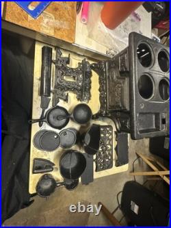 Antique Crescent Cast Iron Salesman Sample Stove (pretty Much Complete)