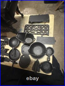 Antique Crescent Cast Iron Salesman Sample Stove (pretty Much Complete)