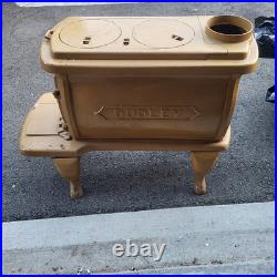 Antique Dudley Cast Iron Oven Stove, Fireplace, 34x26x14