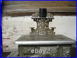 Antique EAGLE Lancaster Brand Cast Iron Salesman Sample Stove Child Toy