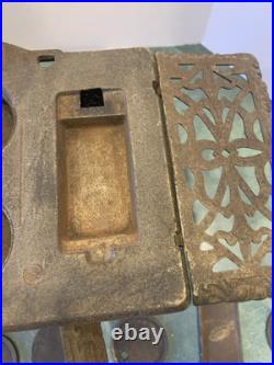 Antique EAGLE Lancaster Brand Cast Iron Salesman Sample Stove Child Toy