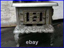 Antique EAGLE Lancaster Brand Cast Iron Salesman Sample Stove Child Toy