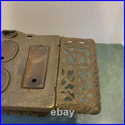 Antique EAGLE Lancaster Brand Cast Iron Salesman Sample Stove Child Toy