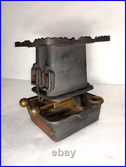 Antique Florence Kerosene Sad Iron Heater Stove With Double Burner Gardner Mass