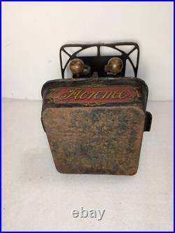 Antique Florence Kerosene Sad Iron Heater Stove With Double Burner Gardner Mass