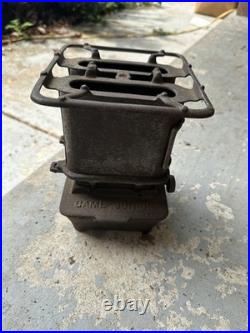 Antique Game Junior No 2 Heater Stove Taylor & Boggis FDY Co. Cleveland OH