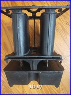 Antique Gardner American Kerosene Sad Iron Heater Stove With Double Burner