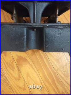 Antique Gardner American Kerosene Sad Iron Heater Stove With Double Burner