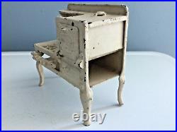 Antique HUBLEY EAGLE CAST IRON TOY / MINI 5 5/8 STOVE