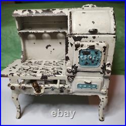 Antique Hubley Cast Iron Eagle Gas Range Kitchen Stove Gas Range Toy 1926 Antique Hubley Cast Iron Eagle Gas Range Kitchen Stove Gas Range Toy 1926